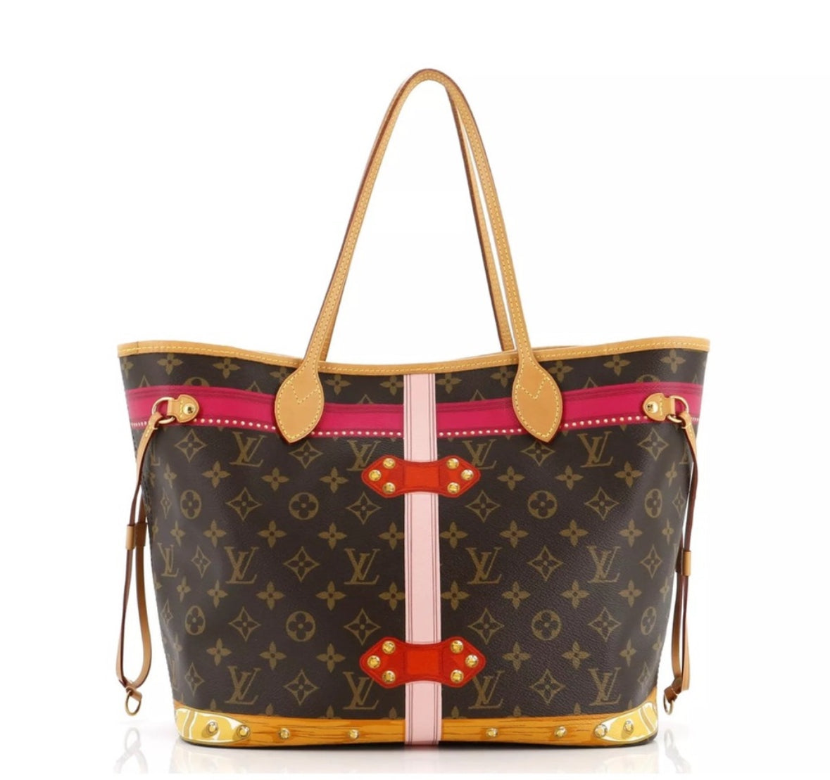 LOUIS VUITTON LIMITED EDITION SUMMER TRUNK NEVERFULL MM